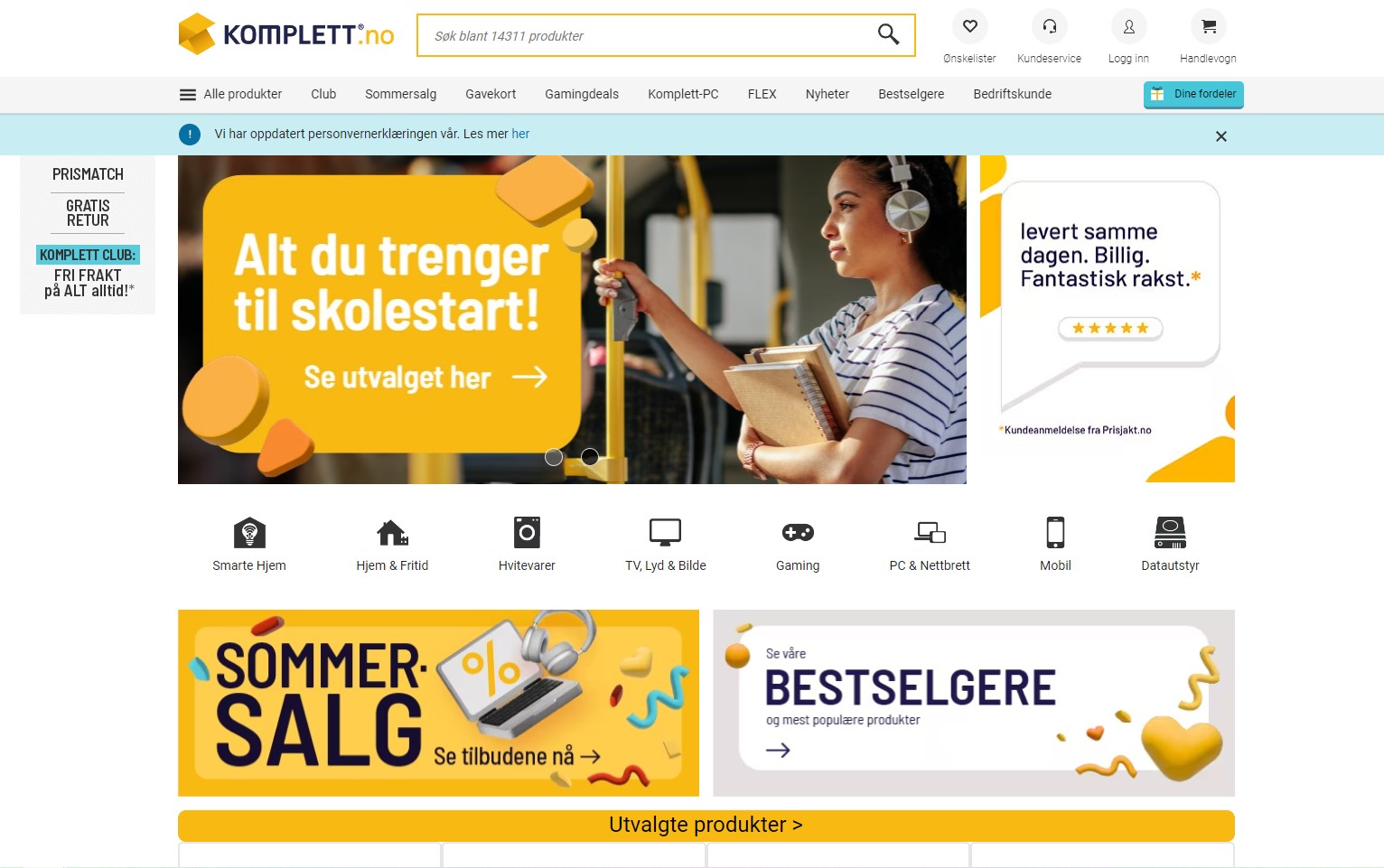 Komplett no online electronic store