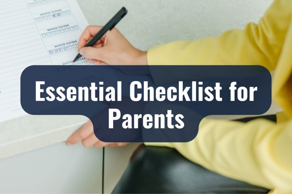 Essential Checklist for Parents