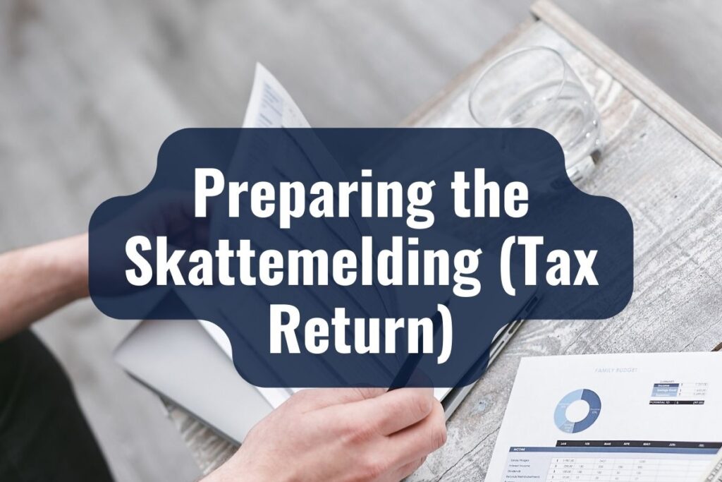 Preparing the Skattemelding (Tax Return)